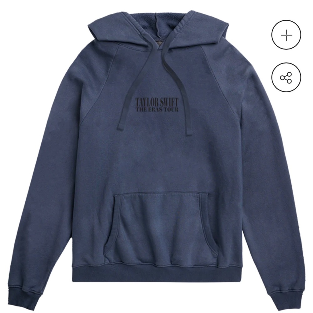 Taylor Swift Eras Tour Blue Hoodie